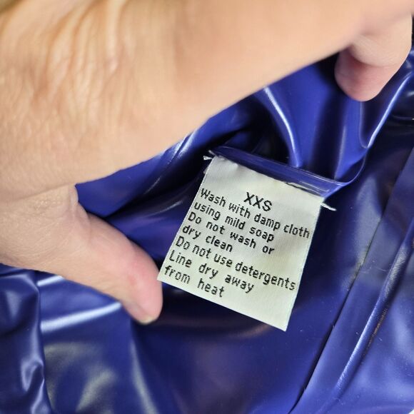 ACME KIDS 1995 Warner Bros. Looney Tunes PVC Reflective Raincoat Youth XXS NEW - Picture 9 of 11